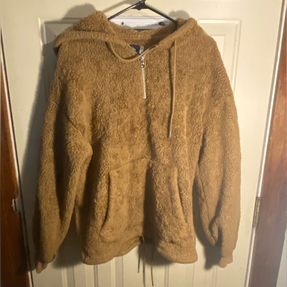 Fleece Fuzzy Hoodie - Picture 2 of 4
